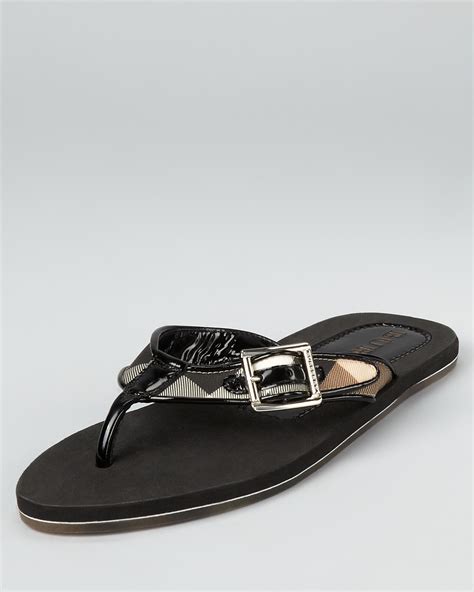 burberry flip flops bloomingdales|burberry flip flops for women.